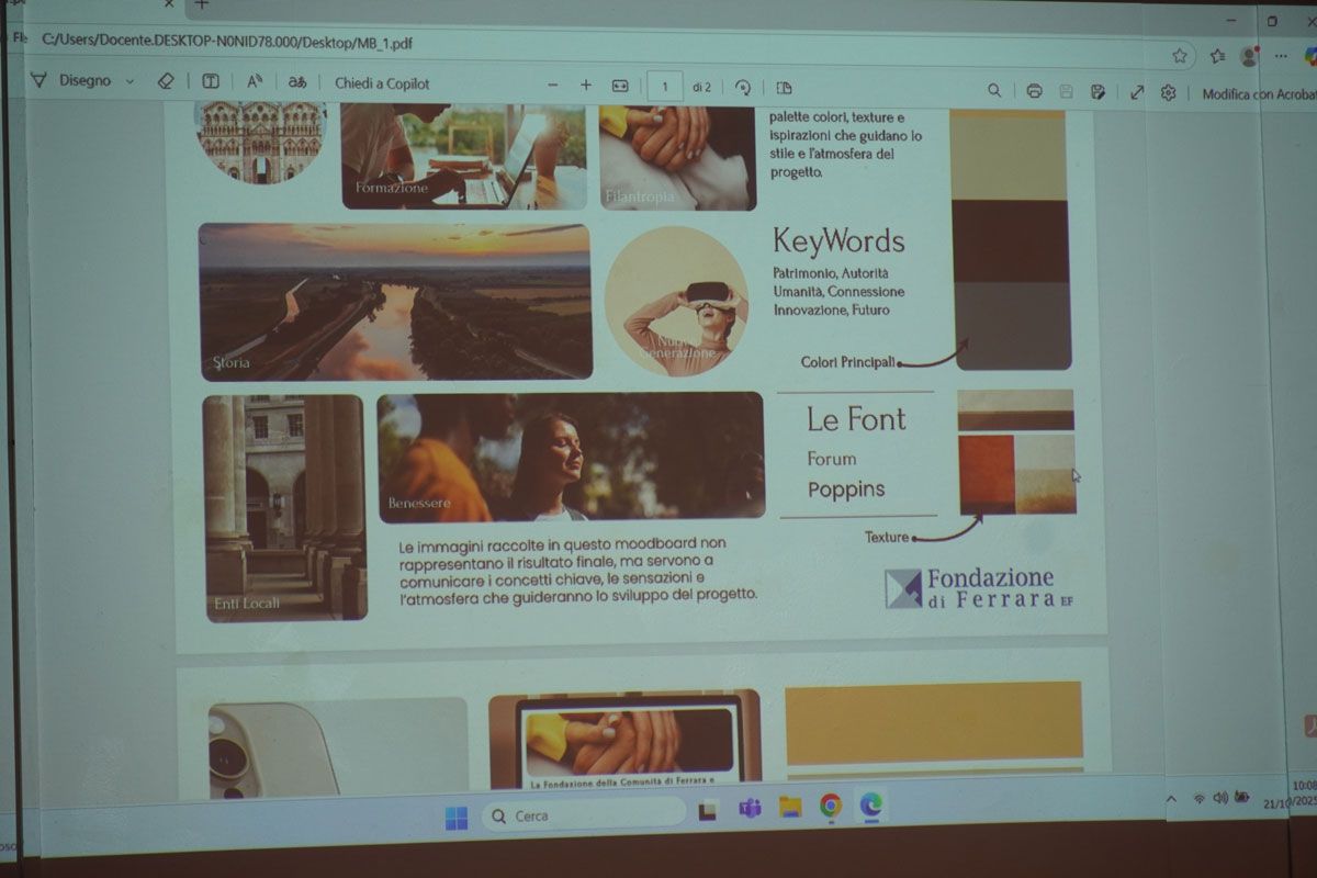 Incontro al Dosso Dossi - indicazioni logotipo